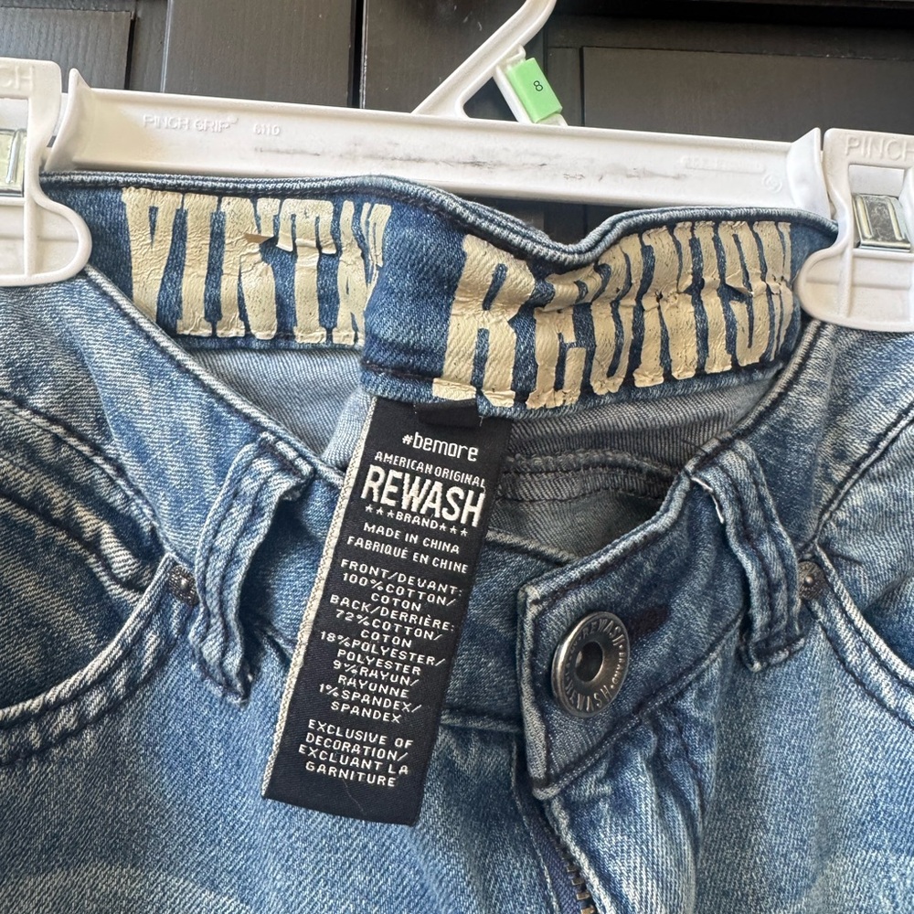 Womens Vintage Reunion Rewash jeans
